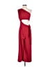 Love by Theia Solid Red Jumpsuit Size 4 - photo 1