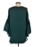 Tutu & Lilli 100% Polyester Teal 3/4 Sleeve Blouse Size XS - photo 2