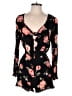 Rewind Floral Black Romper Size S - photo 1