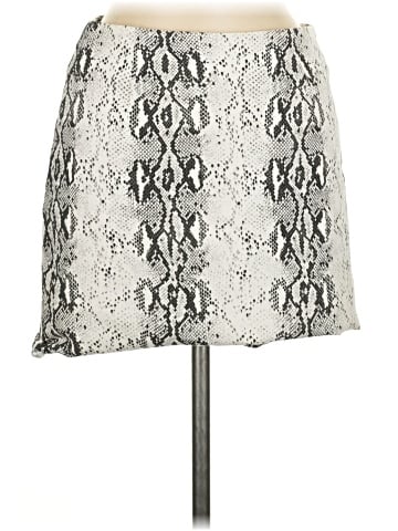 She + Sky Faux Leather Skirt (view 1)