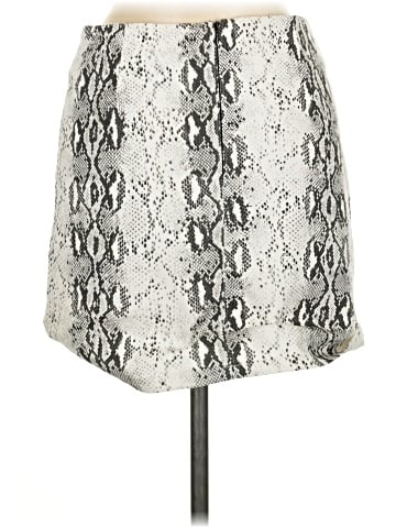 She + Sky Faux Leather Skirt (view 2)