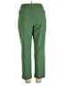 JM Collection Solid Green Casual Pants Size XXL - photo 2
