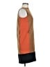 Mango Color Block Brown Casual Dress Size 6 - photo 4