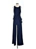 JS Collections Blue Jumpsuit Size 4 - photo 1