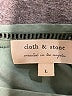 Cloth & Stone Solid Green Jumpsuit Size L - photo 4