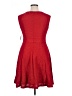 Eliza J 100% Polyester Red Cocktail Dress Size 14 - photo 2