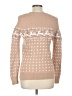 Ann Taylor LOFT Outlet Polka Dots Tan Pullover Sweater Size L - photo 2