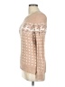Ann Taylor LOFT Outlet Polka Dots Tan Pullover Sweater Size L - photo 5