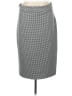 Ann Taylor Houndstooth Gray Formal Skirt Size 12 - photo 1