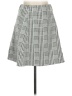 Renee C. Plaid Gray Casual Skirt Size L (petite) - photo 1