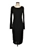 Cato Solid Black Casual Dress Size S - photo 1