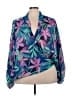 Colleen Lopez 100% Polyester Purple Cardigan Size 3X - photo 1