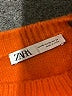 Zara Orange Pullover Sweater Size XS - photo 7