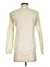 Zara Solid Ivory Long Sleeve Blouse Size XS - photo 2