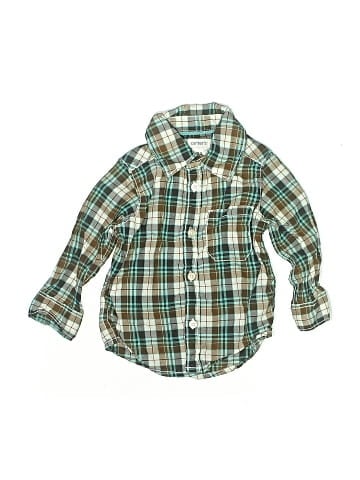 Carter's Long Sleeve Button-Down Shirt (view 1)