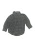 Baby Gap 100% Cotton Houndstooth Gray Long Sleeve Button-Down Shirt Size 12-18 mo - photo 1