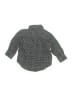 Baby Gap 100% Cotton Houndstooth Gray Long Sleeve Button-Down Shirt Size 12-18 mo - photo 2