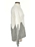 OST Color Block Ivory Turtleneck Sweater Size XS - photo 4