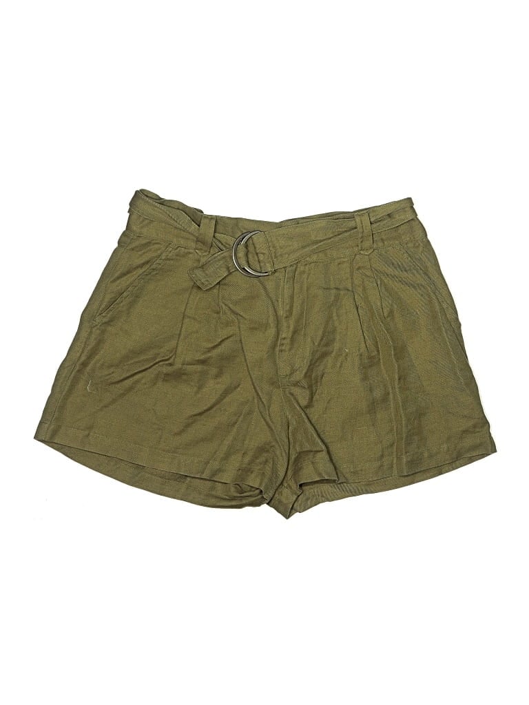 Pre-owned Able Khaki Shorts In Green