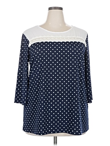 Faith and Joy 3/4 Sleeve Top (view 1)