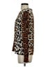 Equipment 100% Silk Animal Print Brown Long Sleeve Silk Top Size XS - photo 5