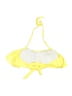 Assorted Brands Solid Yellow Swimsuit Top Size S - photo 2