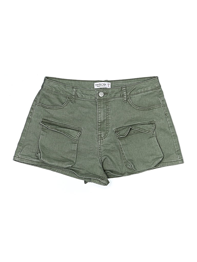Pre-owned Vanilla Star Khaki Shorts In Green