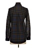 JOA 100% Polyester Plaid Blue Long Sleeve Blouse Size XS - photo 2