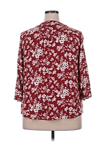 Monday Fun 3/4 Sleeve Blouse (view 2)