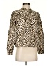 J.Crew Animal Print Tan Long Sleeve Blouse Size S - photo 1