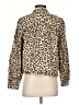 J.Crew Animal Print Tan Long Sleeve Blouse Size S - photo 2