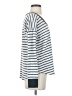 Lou & Grey Stripes Silver Pullover Sweater Size S - photo 4