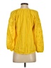 VALIÁNTE 100% Cotton Yellow 3/4 Sleeve Blouse Size Sm (1) - photo 2