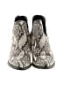 Blondo Animal Print Ivory Ankle Boots Size 7 - photo 2