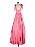Mac Duggal 100% Polyester Pink Cocktail Dress Size 4 - photo 2