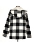 Steve Madden 100% Polyester Checkered-gingham Gray Black Coat Size XL - photo 2