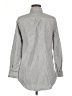 MICHAEL Michael Kors Stripes Gray Long Sleeve Button-Down Shirt Size M - photo 2