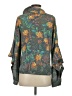 BCBGMAXAZRIA 100% Polyester Teal Orange 3/4 Sleeve Blouse Size XS (estimated) - photo 2
