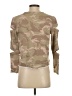 Generation Love 100% Cotton Camo Tan Cardigan Size S - photo 2