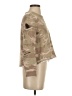 Generation Love 100% Cotton Camo Tan Cardigan Size S - photo 4