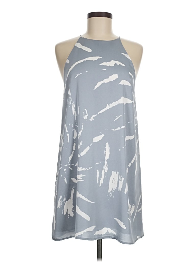 Pre-owned Fab'rik Casual Dress In Gray