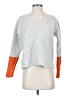 Stitches & Stripes Color Block Gray Pullover Sweater Size S - photo 1