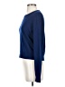 J.Crew 100% Merino Wool Color Block Blue Wool Pullover Sweater Size XS - photo 5