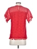 After Market Red Short Sleeve Blouse Size SmEstimated - photo 2