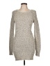 BCBGeneration Silver Pullover Sweater Size L - photo 1
