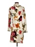 Unbranded Print Ivory Casual Dress Size M - photo 2