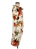 Unbranded Print Ivory Casual Dress Size M - photo 4