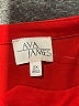Ava James 100% Polyester Red 3/4 Sleeve Blouse Size 2X - photo 4