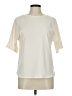 Unbranded Ivory Short Sleeve Blouse Size M - photo 1