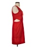 Express Solid Red Cocktail Dress Size S - photo 4